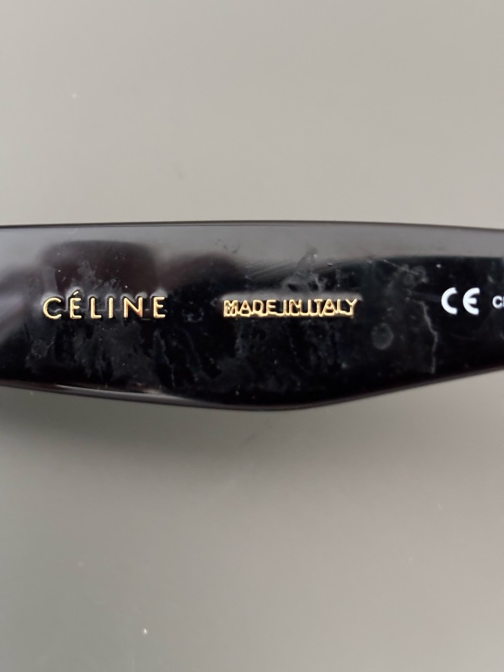 Celine 3 Dots Acetate Cat-Eye Sunglasses - Picture 2 of 5